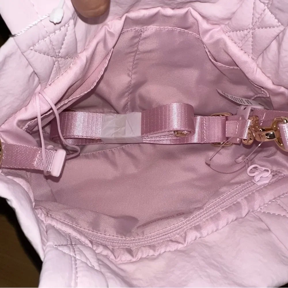 NWT Lululemon On My Level Crossbody Top Handle Tote Bag *Micro 5L Blissful Pink